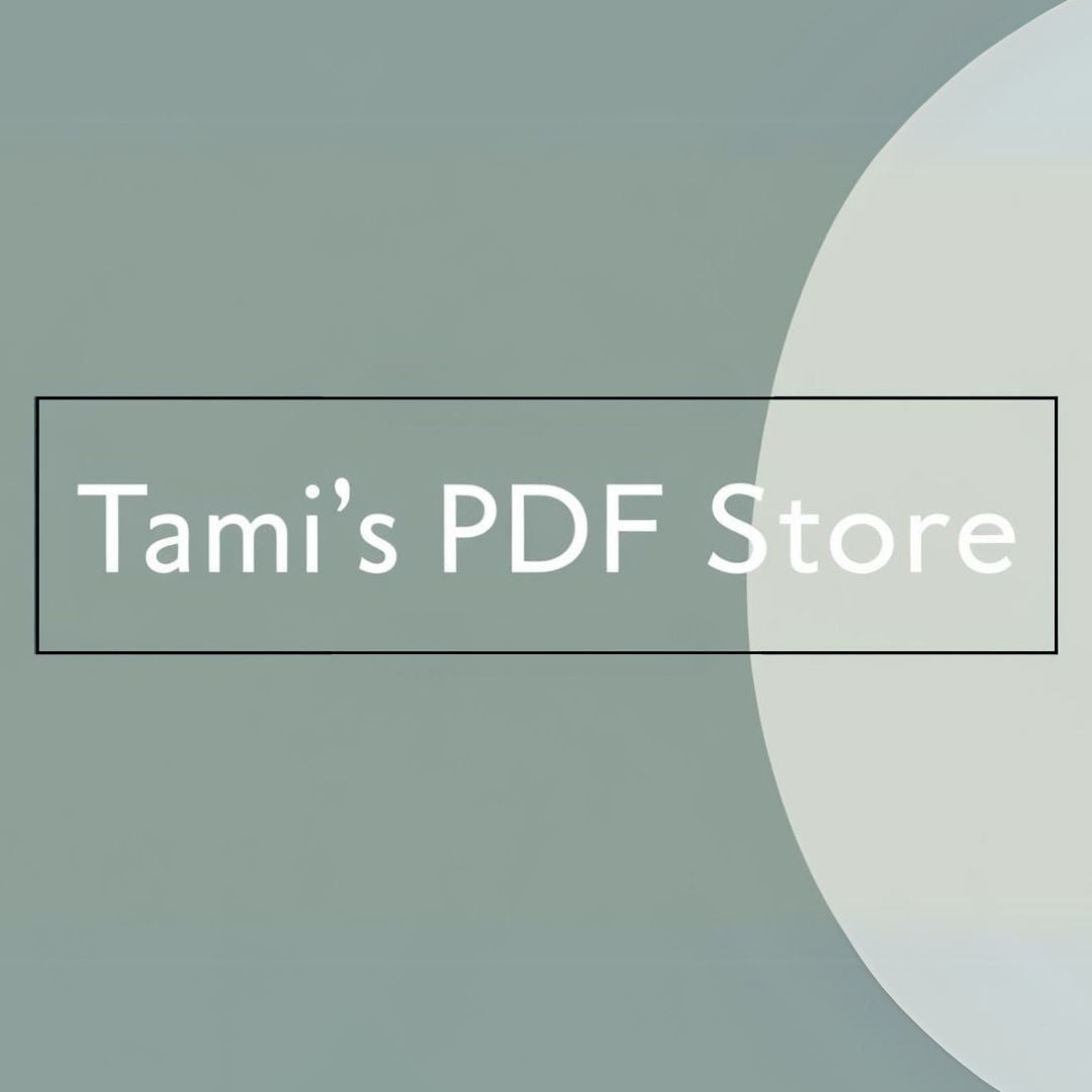 PDF Store – Tami's Catalogs and PDFs