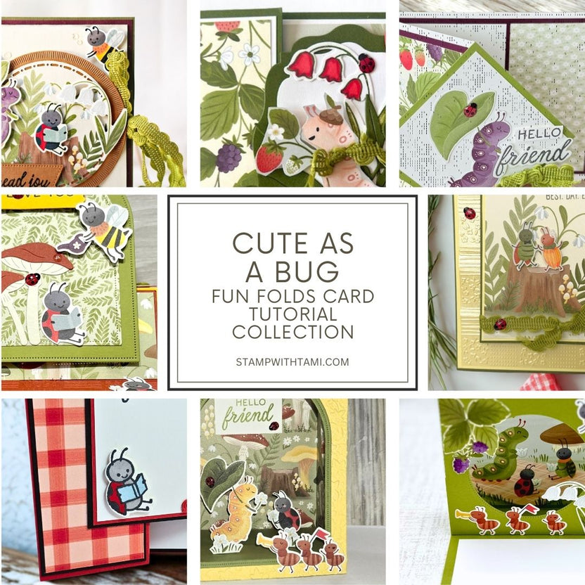 Cute as a Bug Fun Folds Tutorial Collection – Tami's Catalogs and PDFs