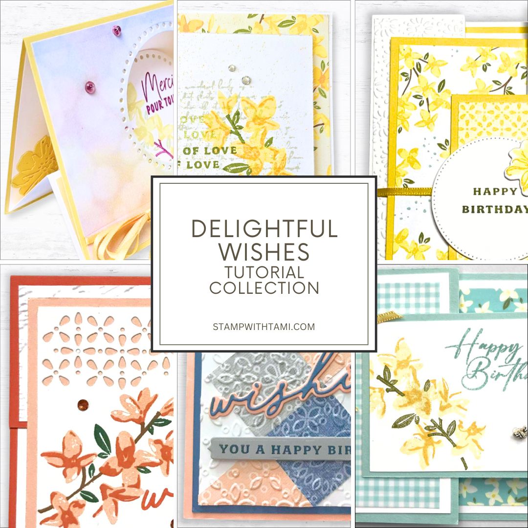 Delightful Wishes Fun Folds & Techniques Tutorial