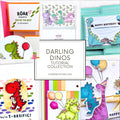 Darling Dinos Fun Folds & Techniques Card Tutorial
