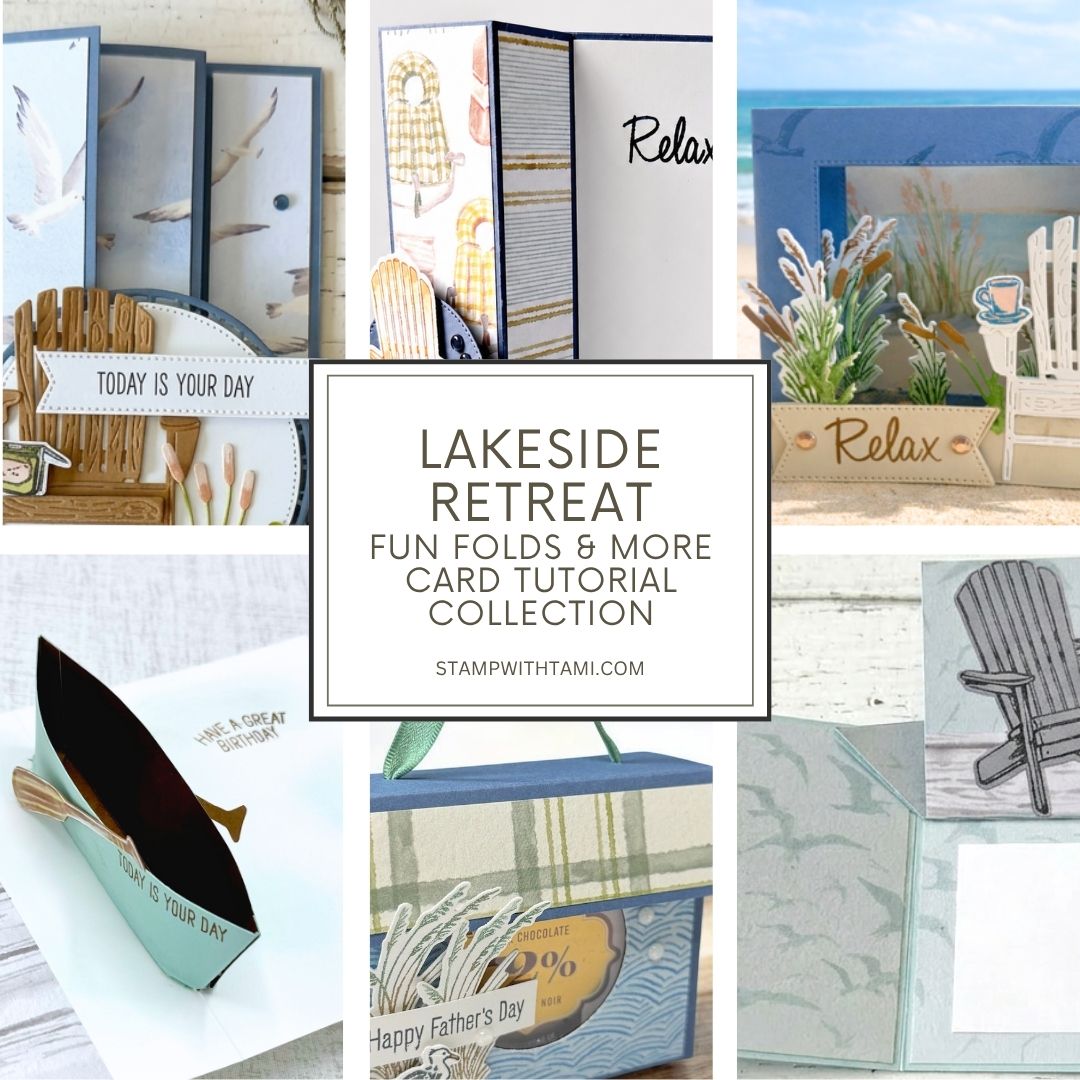 Lakeside Retreat Fun Folds PDF Tutorial Collection