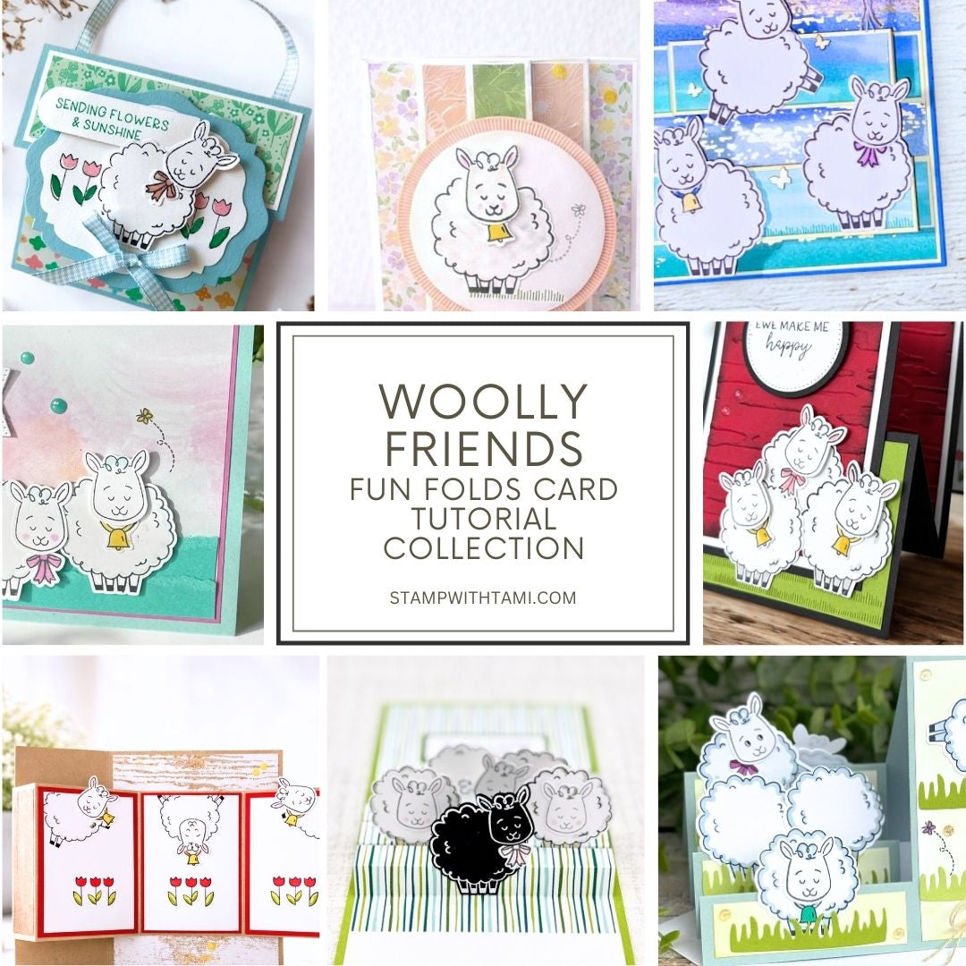 Woolly Friends Fun Folds Tutorial Collection