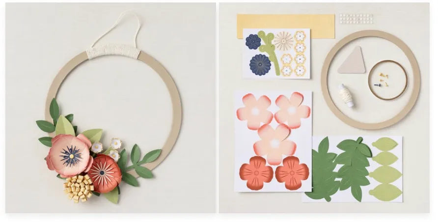 NEW Wreath of Blooms Kit - Kits Collection